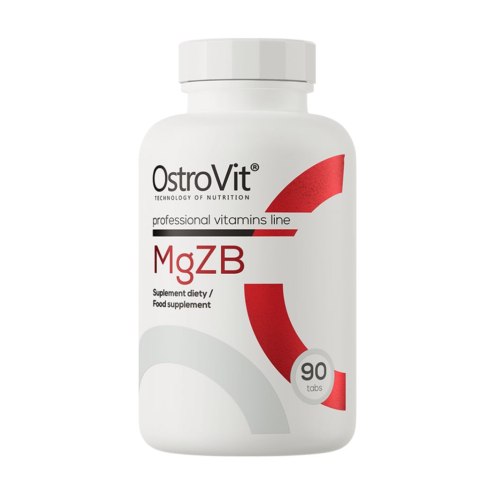 Магній, цинк та вітамін B6 OstroVit MgZB, 90 таблеток